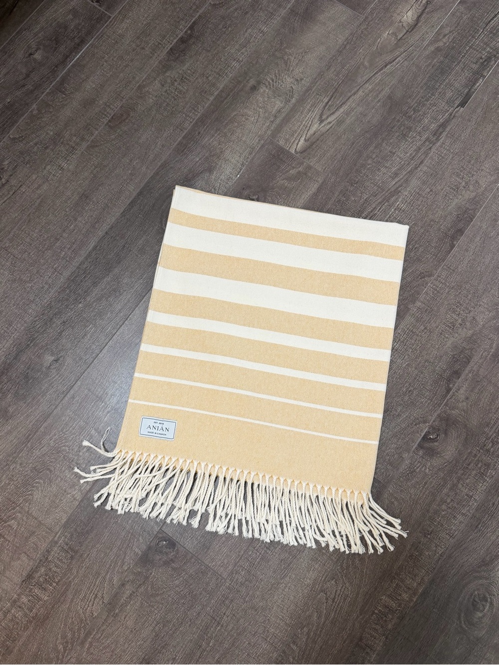 ANIAN Palermo towel - yellow